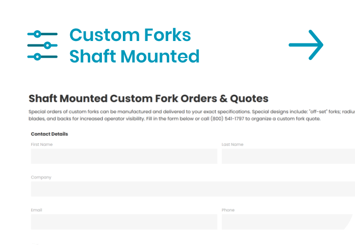 Shaft Mounted Fork Selector