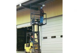 Work Platform in-action on forklift