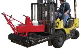 Load-N-Tow forklift attachment