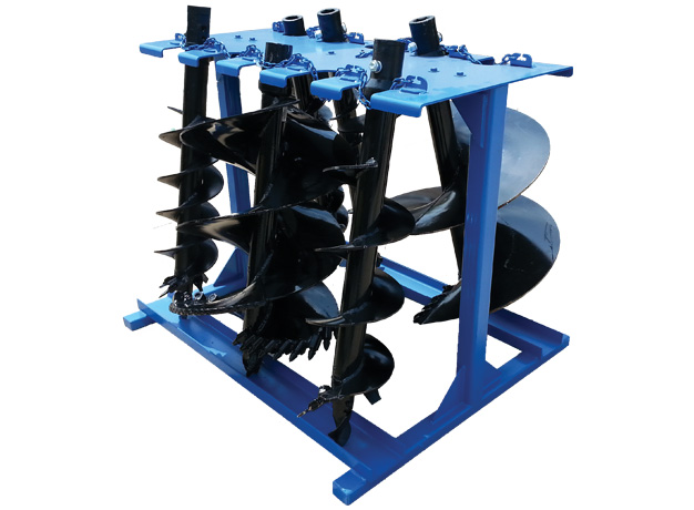 Auger Rack Stores up to 10 Augers
