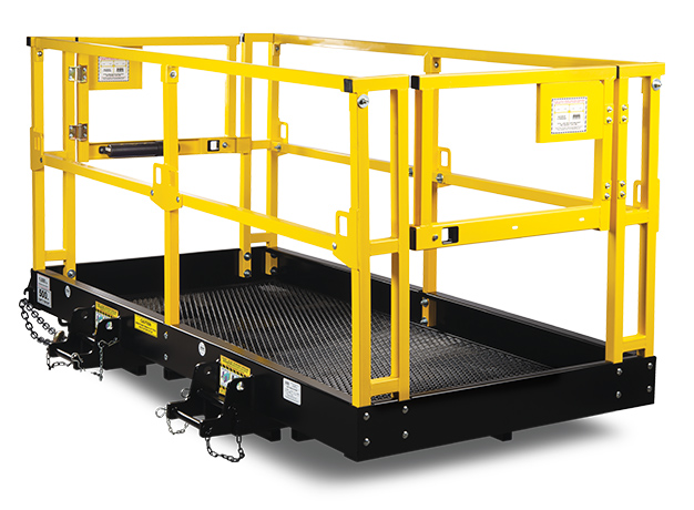 Safety Work Platform on white background