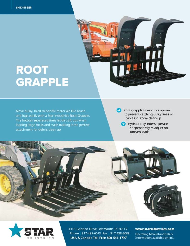 Root Grapple - Product Sheet