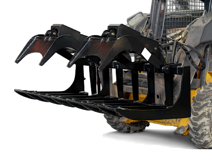 Skid Steer Root Grapple Bucket