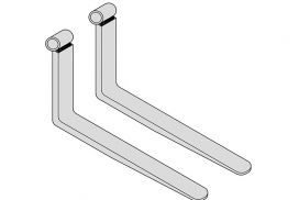 Rendering of Shaft Mounted Forks