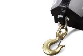Bolted shackle and swivel hook with latch
