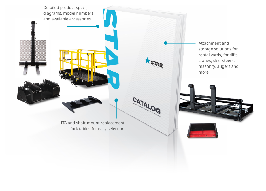 Catalog with Star Industries equipment