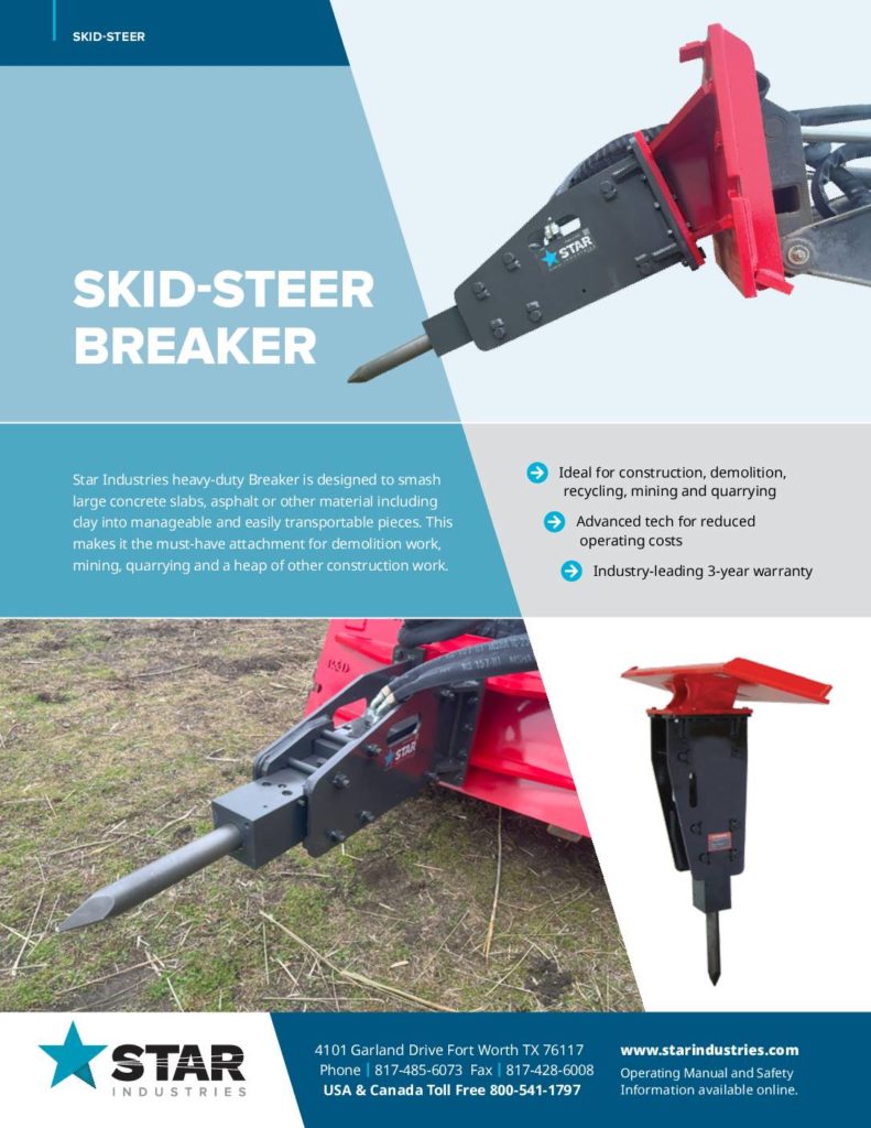 Product Sheet - Skid-Steer Breaker