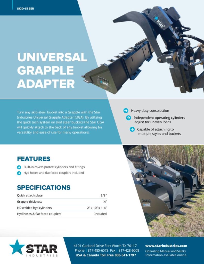Product Sheet - Universal Grapple Adapter