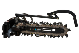 Mini Skid Steer Trencher