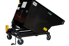 Self-Dumping Forklift Hopper
