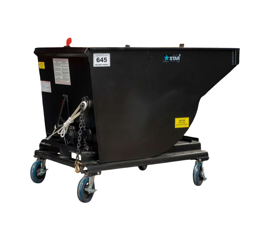 Star Industries Self-Dumping Forklift Hopper